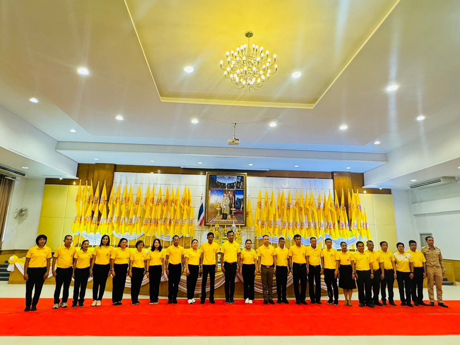 title - ร่วมพิธีกิจกรรมเฉลิมฉลองธงตราสัญลักษณ์งานเฉลิมพระเกียรติพระบาทสมเด็จพระเจ้าอยู่หัว เนื่องในโอกาสพระราชพิธีมหามงคลเฉลิมพระชนมพรรษา 6 รอบ 28 กรกฎาคม 2567 ของจังหวัดนครนายก ร่วมพิธีเปิดนิทรรศการเฉลิมพระเกียรติพระบาทสมเด็จพระเจ้าอยู่หัว เกี่ยวกับพระราชประวัติและพระราชกรณียกิจและรับชมการแสดงบูชาพญาสัตตนาคาปกป้องรักษาพระบาทไท้ เทิดพระเกียรติสยมภูวไนยราชามหาวชิราลงกรณ์